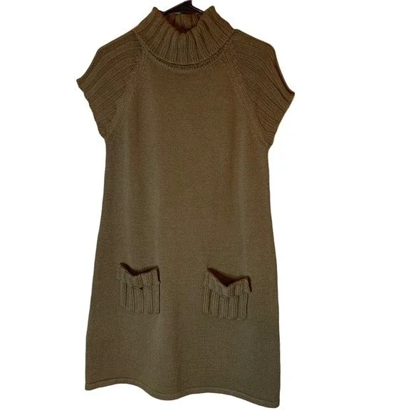 slim ribbed knit midi dress Sandbar Open Knit Dress Natural / L main image 1
